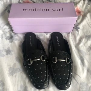 Madden Girl Loafer Mules